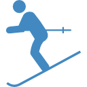 man-skiing icon